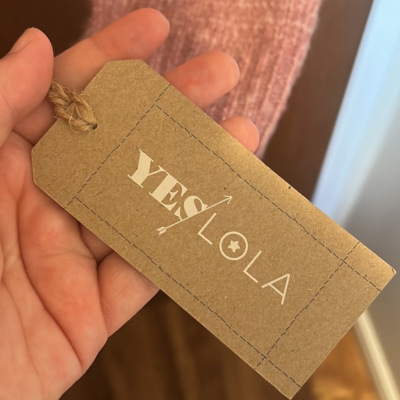 NWT Yes Lola Cropped Knit Sweater - Picture 5 of 8